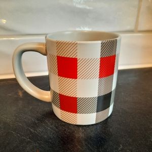 Large Indigo Plaid Mug ☕️